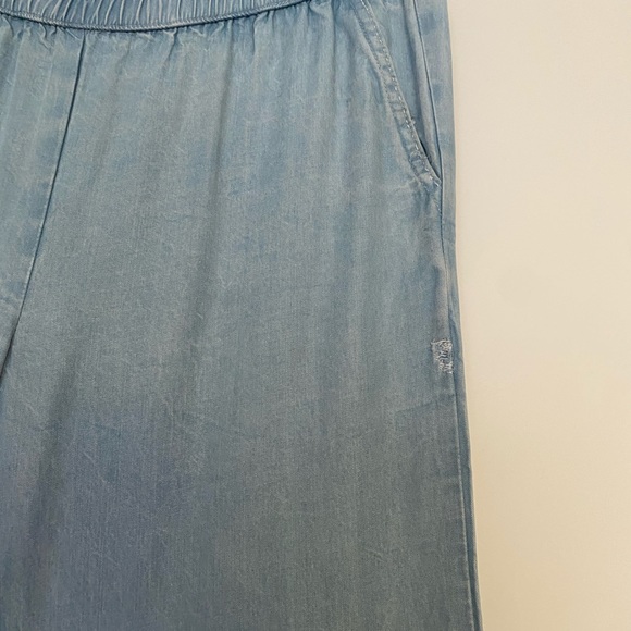 mododoc size XS wide leg cropped light weight pants - Picture 3 of 6